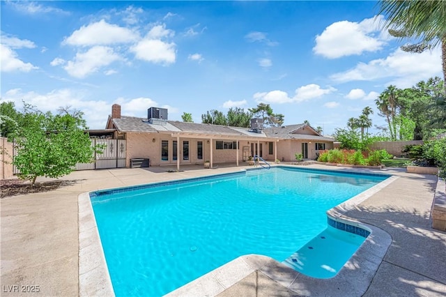 3753 Meadowcrest Dr, Las Vegas, NV 89121 - view of swimming pool featuring a patio