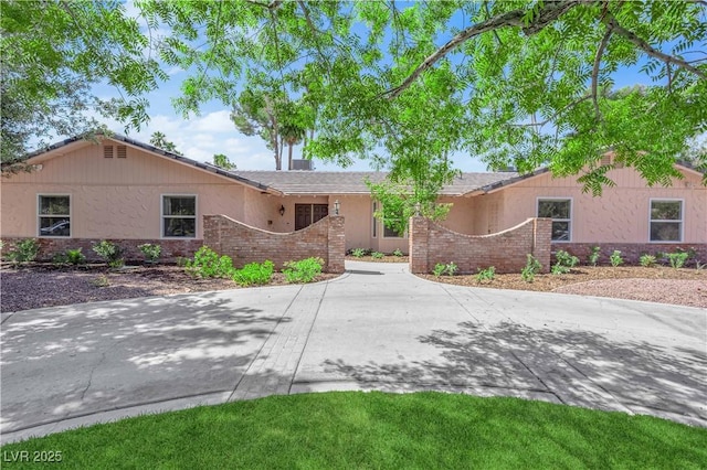 3753 Meadowcrest Dr, Las Vegas, NV 89121 - single story home featuring stucco siding and brick siding