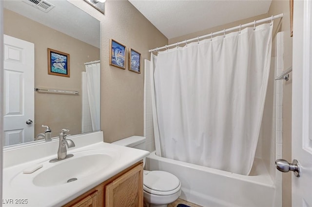 967 Coronado Peak Ave, Las Vegas, NV 89183 - bathroom with vanity and shower / bath combination with curtain