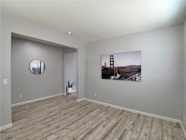 9604 Vital Crest St, Las Vegas, NV 89123 - spare room featuring wood finished floors