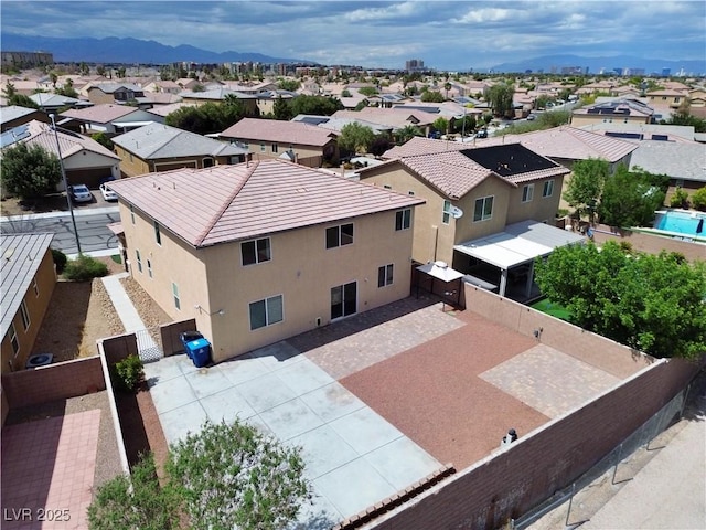 9604 Vital Crest St, Las Vegas, NV 89123 - aerial perspective of suburban area