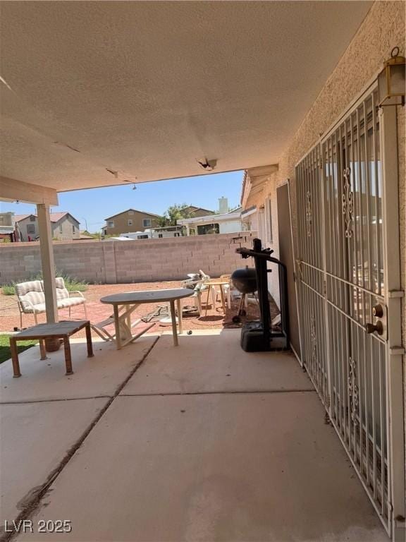 3644 Valley Dr, North Las Vegas, NV 89032 - fenced backyard featuring a patio