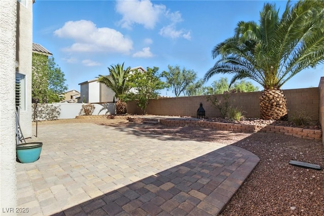9004 Harbor Wind Ave, Las Vegas, NV 89178 - fenced backyard featuring a patio