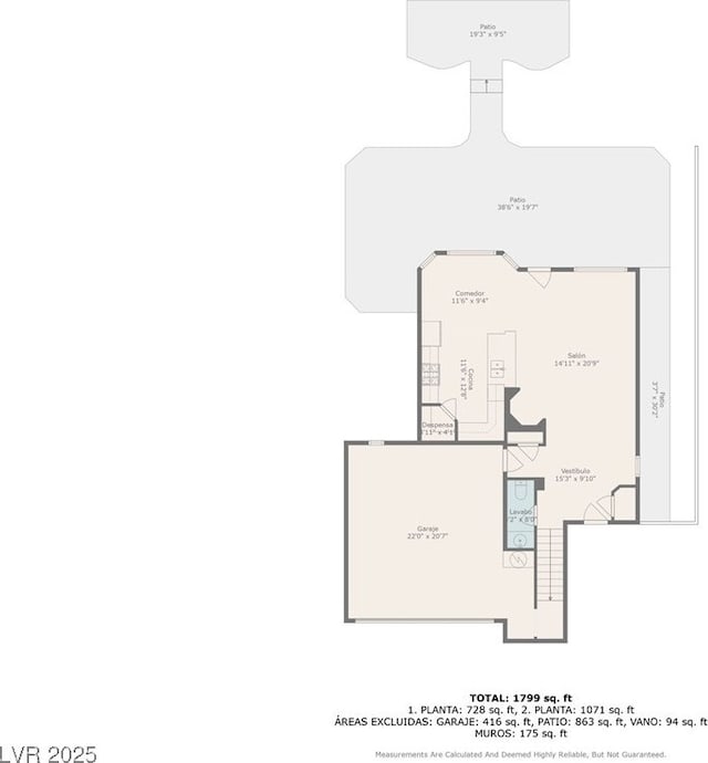 9004 Harbor Wind Ave, Las Vegas, NV 89178 - view of property floor plan