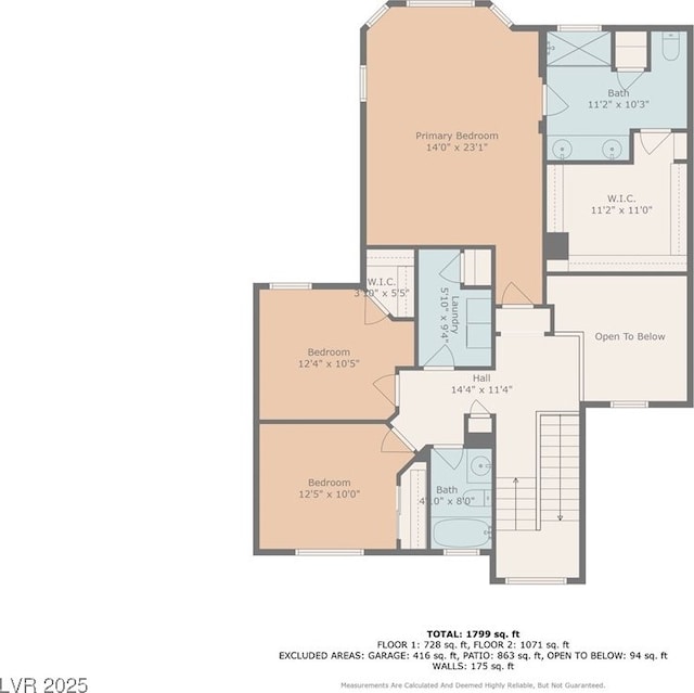 9004 Harbor Wind Ave, Las Vegas, NV 89178 - view of floor plan / room layout