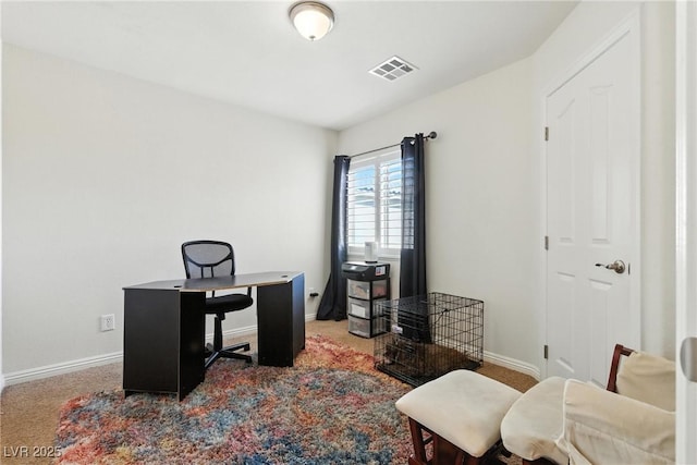 9004 Harbor Wind Ave, Las Vegas, NV 89178 - carpeted home office featuring baseboards
