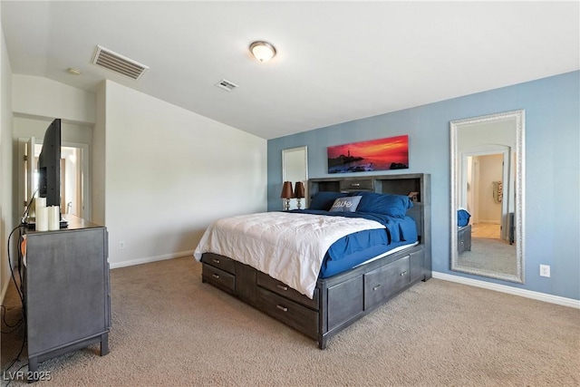 9004 Harbor Wind Ave, Las Vegas, NV 89178 - bedroom featuring light carpet and vaulted ceiling