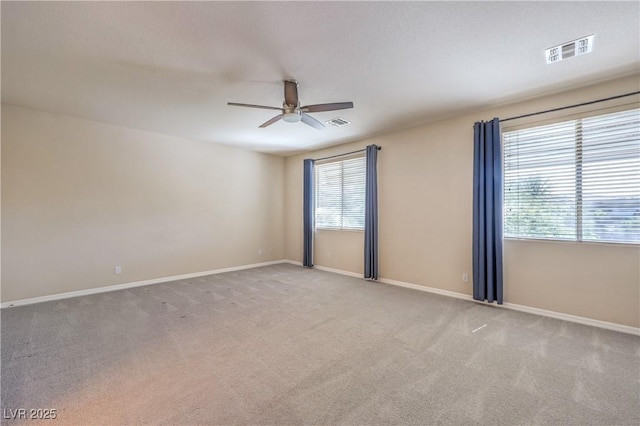 801 Dana Hills Ct Unit 101, Las Vegas, NV 89134 - spare room featuring a ceiling fan and carpet floors