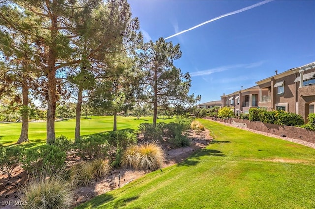 801 Dana Hills Ct Unit 101, Las Vegas, NV 89134 - view of grassy yard with golf course view