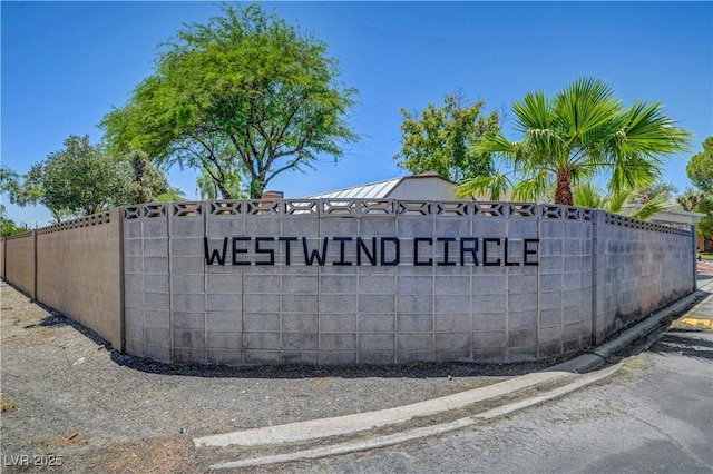 1705 Westwind Rd, Las Vegas, NV 89146 - view of community sign