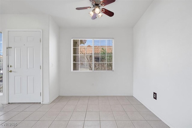 1881 W Alexander Rd Unit 2093, North Las Vegas, NV 89032 - spare room featuring a ceiling fan and light tile patterned floors