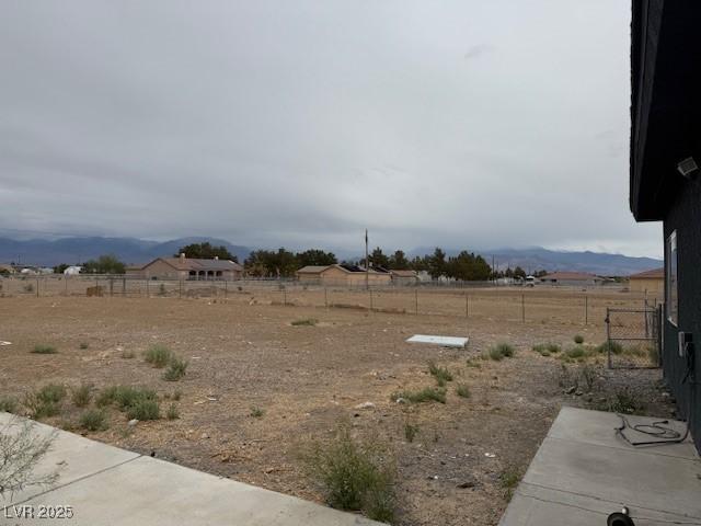 1830 Justine Ct, Pahrump, NV 89048 - view of yard with a rural view