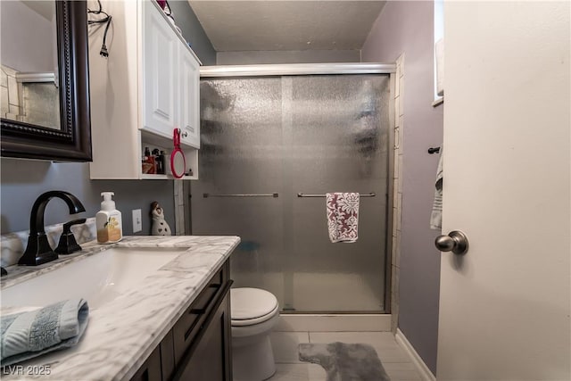 4129 Ridgewood Ave, Las Vegas, NV 89120 - bathroom with a stall shower and vanity