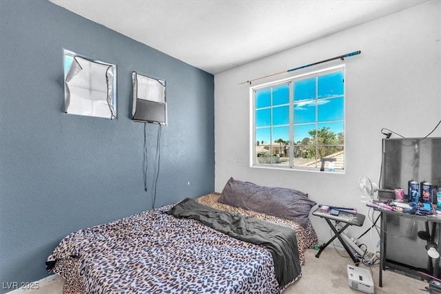 5612 Royal Castle Ln, Las Vegas, NV 89130 - carpeted bedroom with a textured wall
