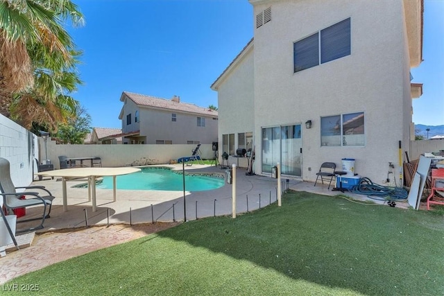 5612 Royal Castle Ln, Las Vegas, NV 89130 - view of pool with a fenced backyard and a patio