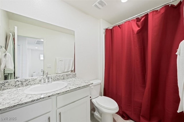 7730 Moore Creek Ln, North Las Vegas, NV 89084 - bathroom featuring vanity and curtained shower