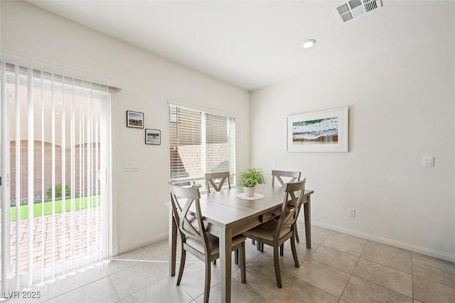 7730 Moore Creek Ln, North Las Vegas, NV 89084 - dining space featuring light tile patterned floors