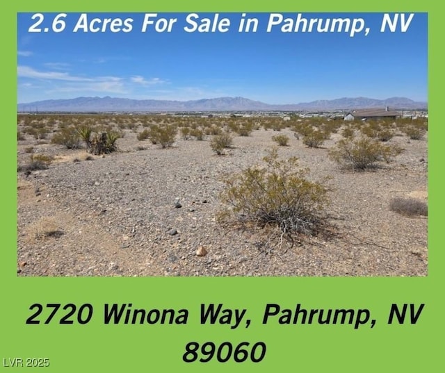 2720 E Winona Way, Pahrump, NV 89060