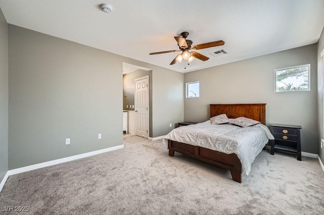 6125 Broken Slate Way, Las Vegas, NV 89139 - bedroom featuring multiple windows, carpet, and a ceiling fan