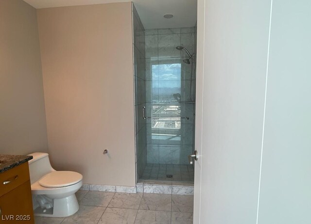 4525 Dean Martin Dr Unit 2704, Las Vegas, NV 89103 - full bathroom featuring a stall shower and vanity