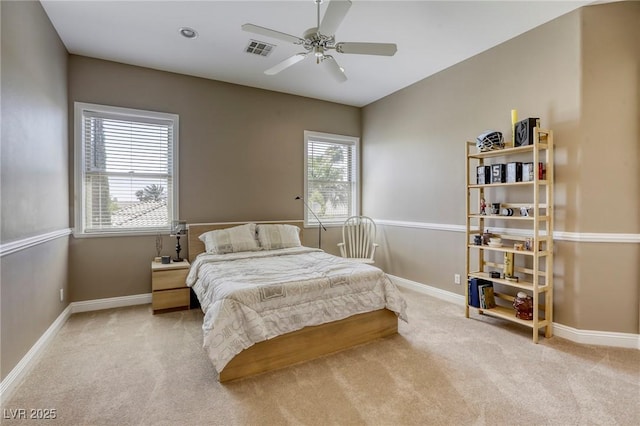 2008 Winter Wind St, Las Vegas, NV 89134 - bedroom featuring carpet and a ceiling fan