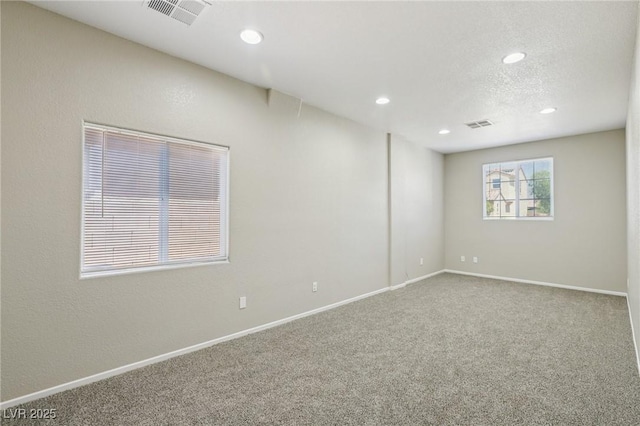 3609 Kingfishers Catch Ave, North Las Vegas, NV 89084 - spare room featuring recessed lighting and carpet floors