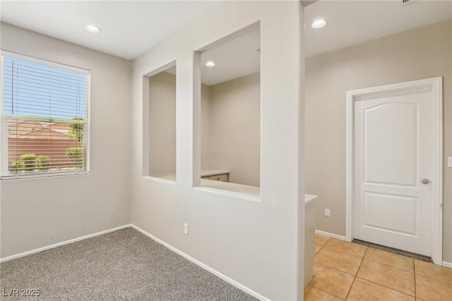 3609 Kingfishers Catch Ave, North Las Vegas, NV 89084 - spare room featuring recessed lighting and light tile patterned flooring