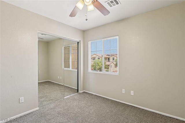 3609 Kingfishers Catch Ave, North Las Vegas, NV 89084 - unfurnished room featuring carpet floors and a ceiling fan