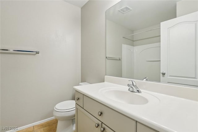 3609 Kingfishers Catch Ave, North Las Vegas, NV 89084 - full bath with vanity, tile patterned floors, and a shower