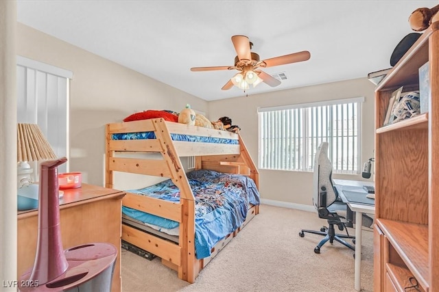 2194 Trivero St, Henderson, NV 89044 - bedroom with carpet floors and an office area