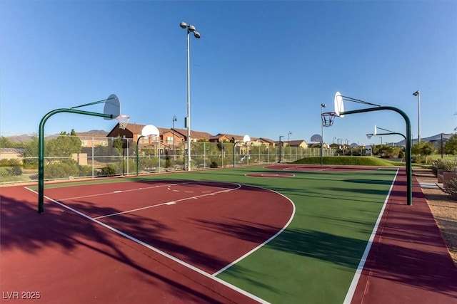2194 Trivero St, Henderson, NV 89044 - view of sport court featuring community basketball court and a residential view