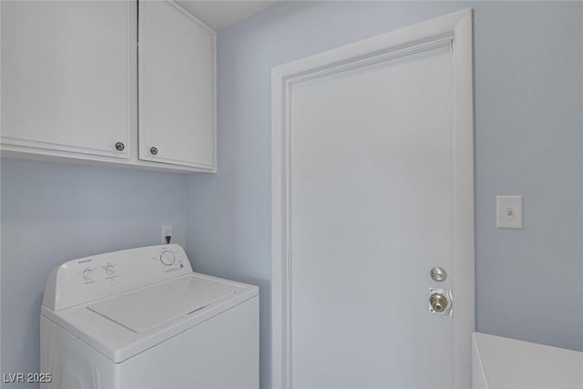 4784 El Escorial Dr, Las Vegas, NV 89121 - laundry room featuring washer / clothes dryer and cabinet space