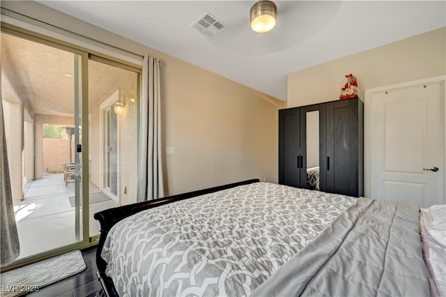 7311 Spring Flower Ave, Las Vegas, NV 89117 - bedroom with access to outside