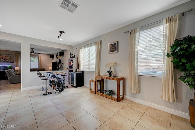 7311 Spring Flower Ave, Las Vegas, NV 89117 - tiled dining space with baseboards