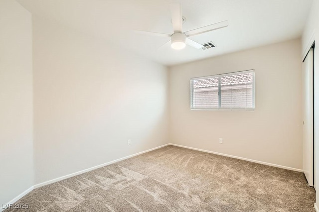 4118 Beech Family St, Las Vegas, NV 89115 - empty room featuring carpet and a ceiling fan