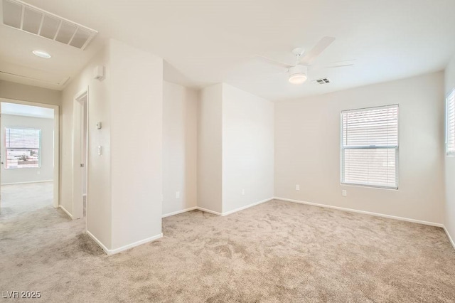 4118 Beech Family St, Las Vegas, NV 89115 - carpeted empty room with a ceiling fan and baseboards