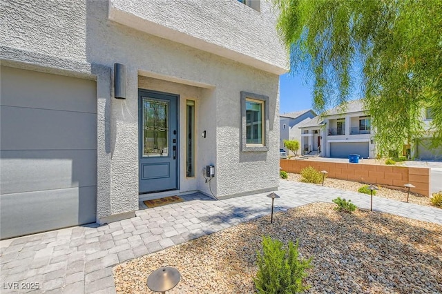 5804 Gossamer Stone Ct, Las Vegas, NV 89141 - view of exterior entry featuring stucco siding