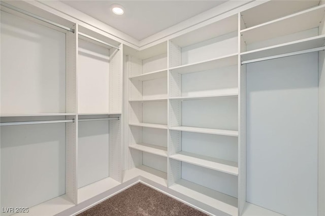 5804 Gossamer Stone Ct, Las Vegas, NV 89141 - spacious closet featuring carpet