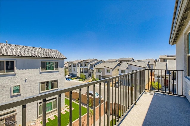 5804 Gossamer Stone Ct, Las Vegas, NV 89141 - balcony with a residential view