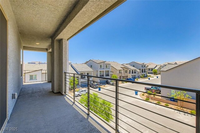 5804 Gossamer Stone Ct, Las Vegas, NV 89141 - balcony featuring a residential view