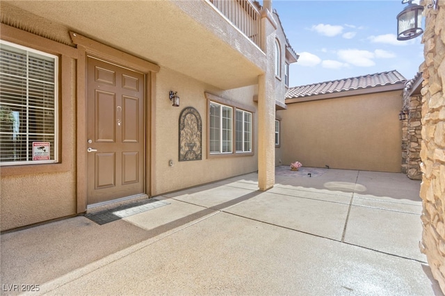 2755 Asgard Ave, Las Vegas, NV 89121 - entrance to property with stucco siding