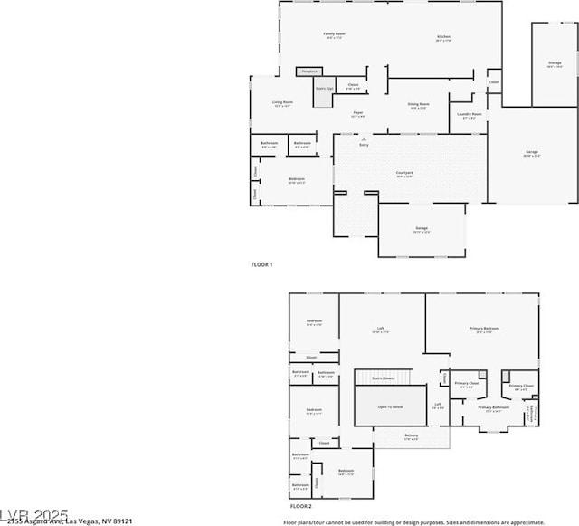 2755 Asgard Ave, Las Vegas, NV 89121 - view of room layout