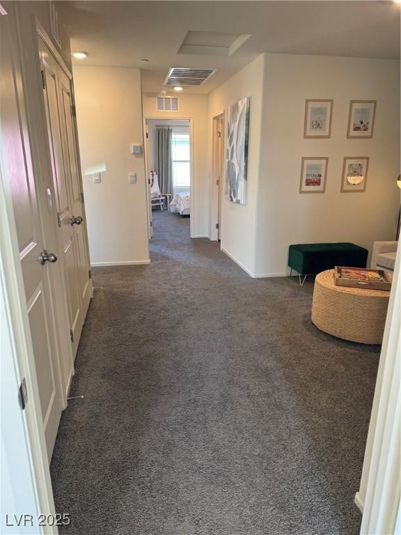 1900 Arietta Vista St, Henderson, NV 89044 - corridor featuring carpet and attic access