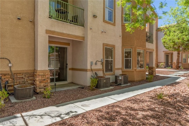 224 Morgyn Ln Unit 6, Boulder City, NV 89005 - view of exterior entry featuring stucco siding