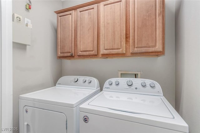 224 Morgyn Ln Unit 6, Boulder City, NV 89005 - laundry area featuring separate washer and dryer and cabinet space