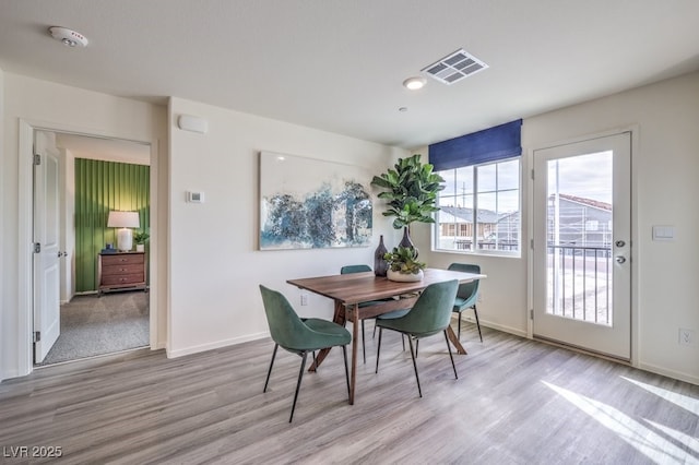 7965 Aurora Sky St Unit 621, North Las Vegas, NV 89084 - dining space featuring wood finished floors