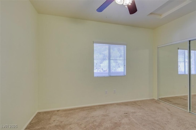 5250 S Rainbow Blvd Unit 2101, Las Vegas, NV 89118 - unfurnished bedroom with carpet flooring, multiple windows, and a closet