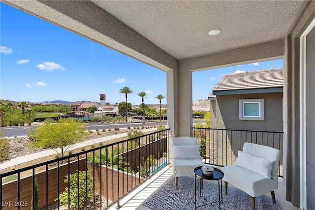 55 Strada Fontana, Henderson, NV 89011 - balcony featuring a residential view