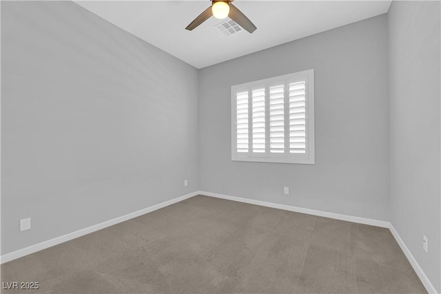 11909 Pippa Ave, Las Vegas, NV 89138 - empty room with ceiling fan and carpet flooring