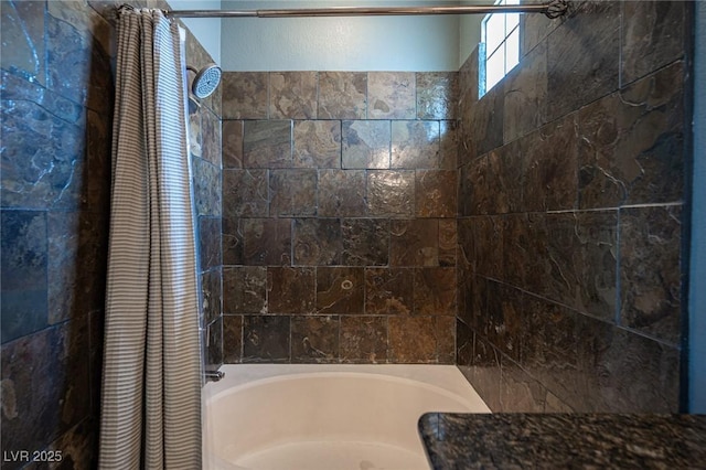 7021 Salt Marsh Ct, Las Vegas, NV 89148 - full bathroom featuring shower / tub combo with curtain